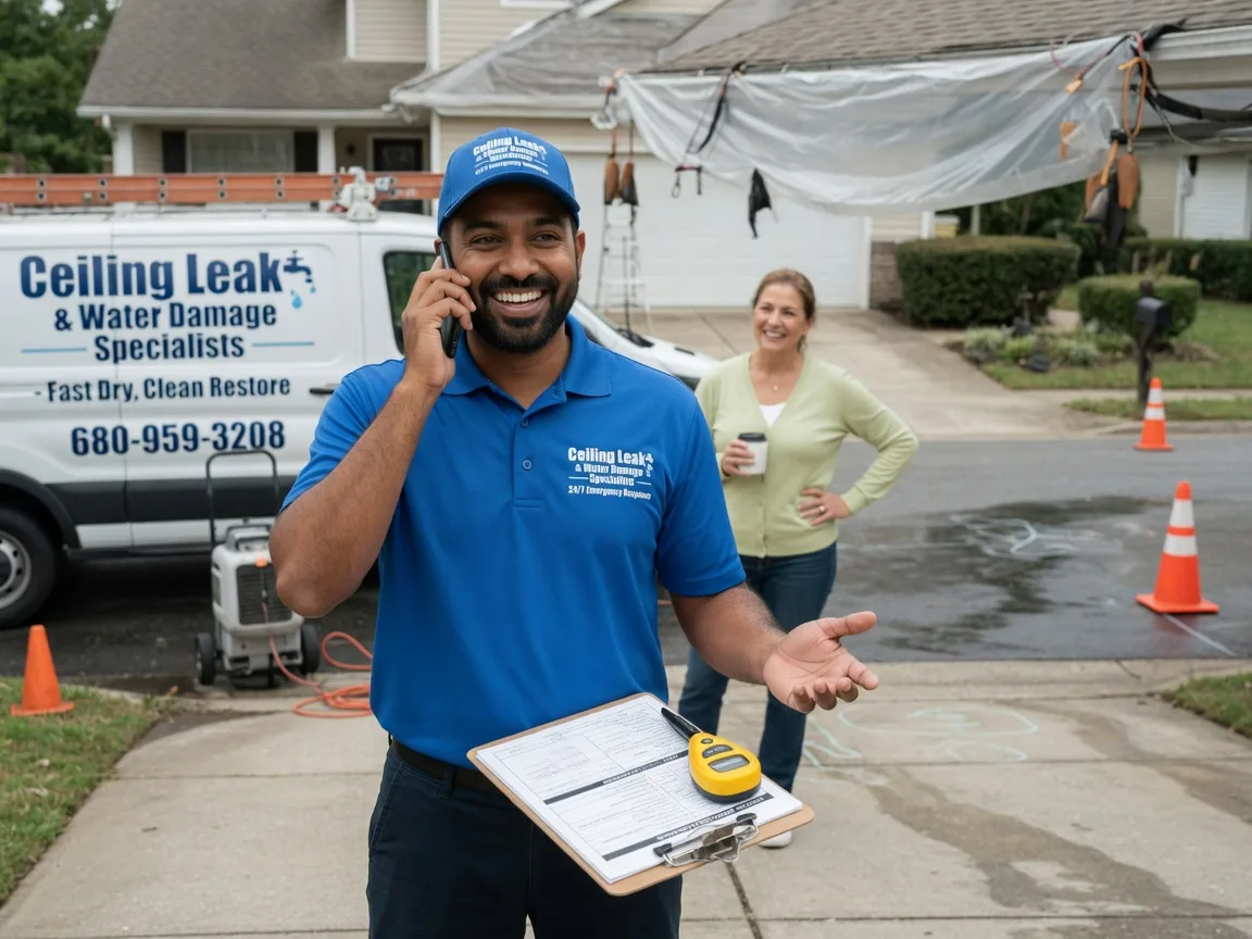 Ceiling Leak Cleanup Westphalia, MO FAQs